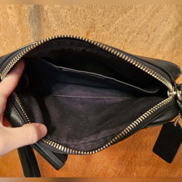 Coach 2013 Legacy Leather Flight Crossbody Bag-Black - Picture 9 of 16